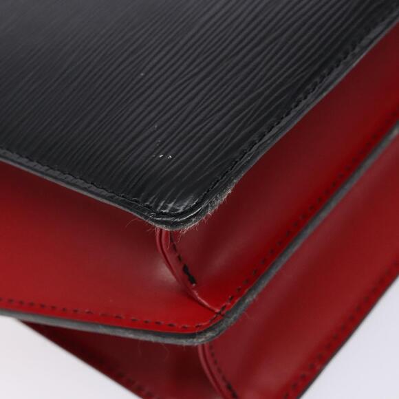 LOUIS VUITTON Epi Bicolor Varenne Hand Bag Black Red M52387 - Picture 16 of 16